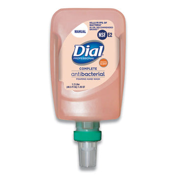 Dial® Professional Antibacterial Foaming Hand Wash Refill For Fit Manual Dispenser, Original, 1.2 L, 3-carton freeshipping - TVN Wholesale